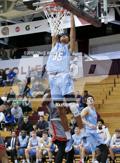 Thumbnail 3 in Hargrave Military Academy vs. Northfield Mount Hermon (Spalding Hoophall Classic) photogallery.