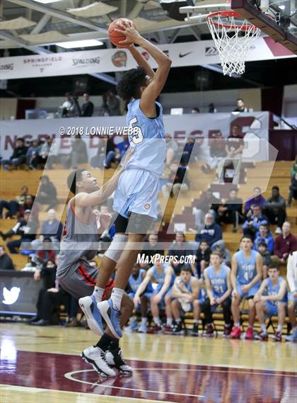 Thumbnail 3 in Hargrave Military Academy vs. Northfield Mount Hermon (Spalding Hoophall Classic) photogallery.