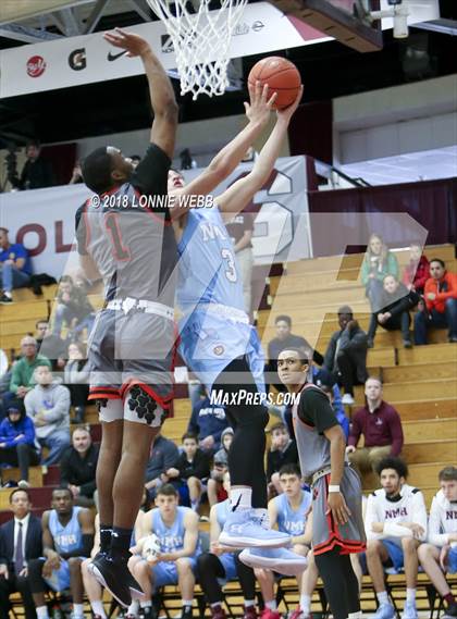Thumbnail 1 in Hargrave Military Academy vs. Northfield Mount Hermon (Spalding Hoophall Classic) photogallery.