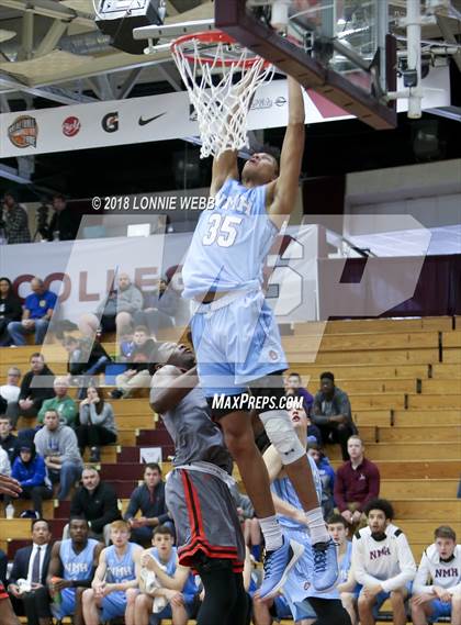 Thumbnail 2 in Hargrave Military Academy vs. Northfield Mount Hermon (Spalding Hoophall Classic) photogallery.