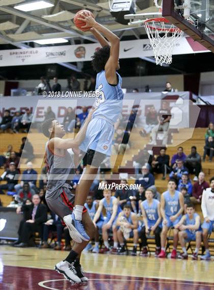 Thumbnail 1 in Hargrave Military Academy vs. Northfield Mount Hermon (Spalding Hoophall Classic) photogallery.