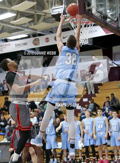Thumbnail 2 in Hargrave Military Academy vs. Northfield Mount Hermon (Spalding Hoophall Classic) photogallery.