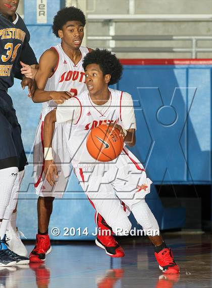 Thumbnail 1 in Prestonwood Christian vs. South Grand Prairie (Thanksgiving Hoopfest) photogallery.