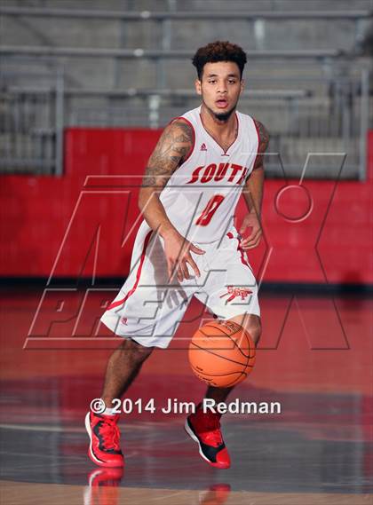 Thumbnail 3 in Prestonwood Christian vs. South Grand Prairie (Thanksgiving Hoopfest) photogallery.
