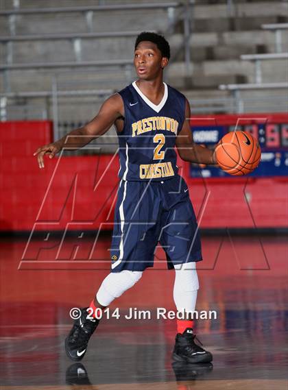 Thumbnail 3 in Prestonwood Christian vs. South Grand Prairie (Thanksgiving Hoopfest) photogallery.