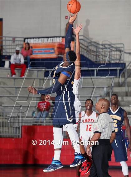 Thumbnail 1 in Prestonwood Christian vs. South Grand Prairie (Thanksgiving Hoopfest) photogallery.