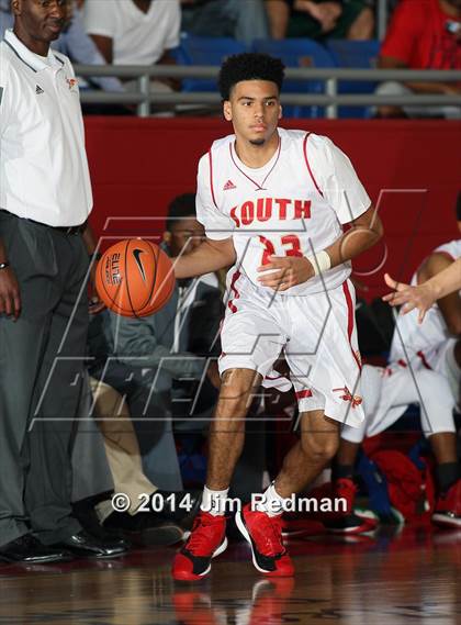 Thumbnail 1 in Prestonwood Christian vs. South Grand Prairie (Thanksgiving Hoopfest) photogallery.