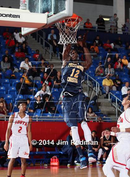 Thumbnail 2 in Prestonwood Christian vs. South Grand Prairie (Thanksgiving Hoopfest) photogallery.