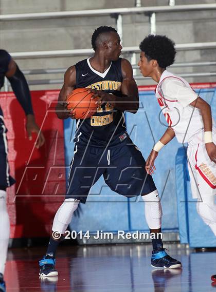 Thumbnail 1 in Prestonwood Christian vs. South Grand Prairie (Thanksgiving Hoopfest) photogallery.