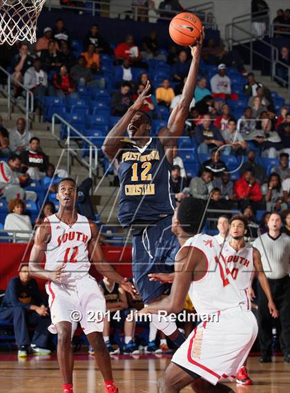 Thumbnail 3 in Prestonwood Christian vs. South Grand Prairie (Thanksgiving Hoopfest) photogallery.
