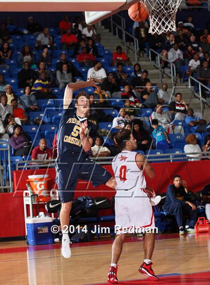 Thumbnail 1 in Prestonwood Christian vs. South Grand Prairie (Thanksgiving Hoopfest) photogallery.