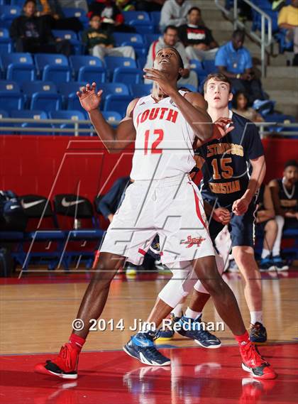 Thumbnail 3 in Prestonwood Christian vs. South Grand Prairie (Thanksgiving Hoopfest) photogallery.