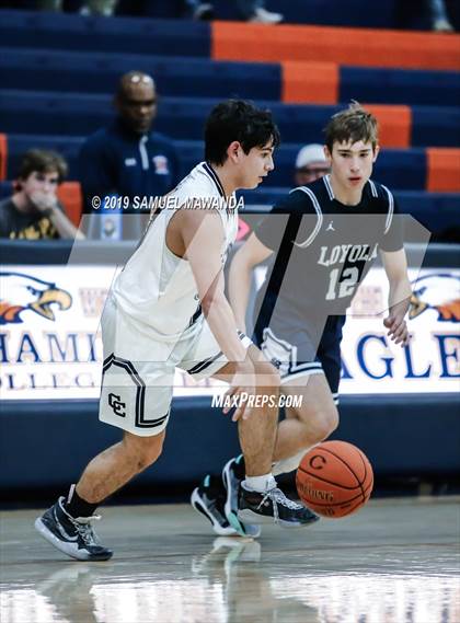 Thumbnail 1 in Loyola vs. Central Catholic (Marianist Classic) photogallery.