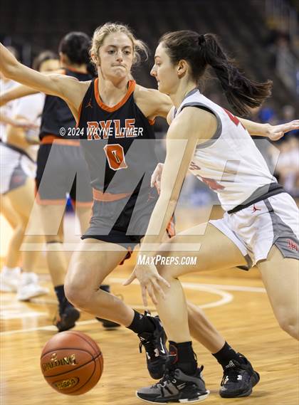 Thumbnail 3 in Ryle vs Dixie (2024 9th Region Girls Basketball Tournament) photogallery.