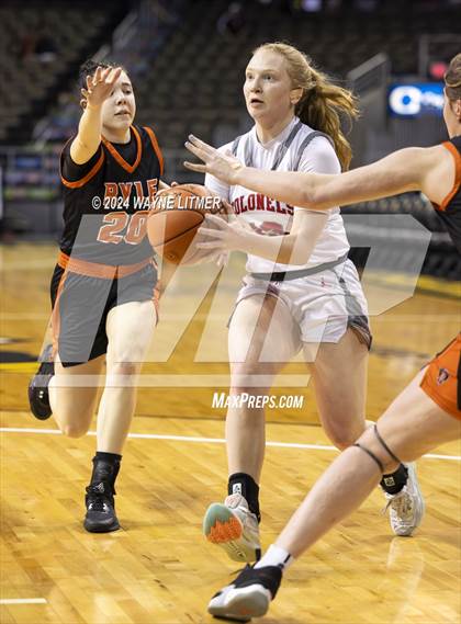 Thumbnail 3 in Ryle vs Dixie (2024 9th Region Girls Basketball Tournament) photogallery.