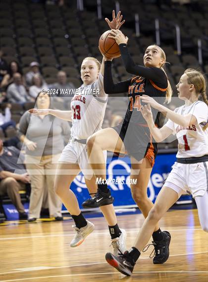Thumbnail 1 in Ryle vs Dixie (2024 9th Region Girls Basketball Tournament) photogallery.