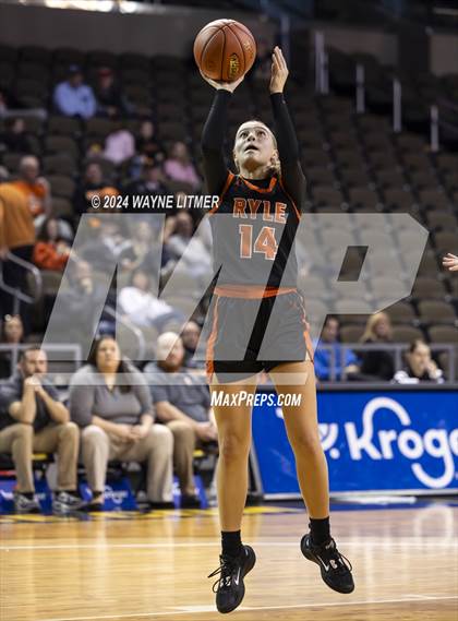 Thumbnail 2 in Ryle vs Dixie (2024 9th Region Girls Basketball Tournament) photogallery.