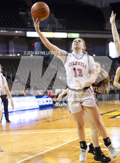 Thumbnail 1 in Ryle vs Dixie (2024 9th Region Girls Basketball Tournament) photogallery.