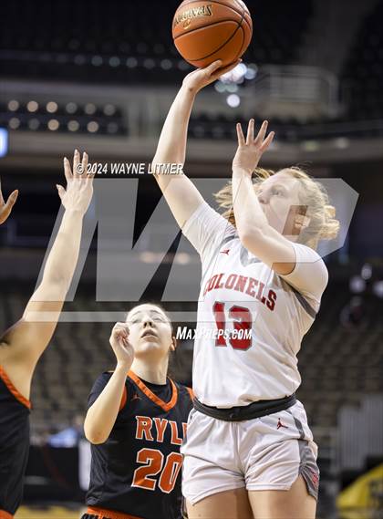 Thumbnail 2 in Ryle vs Dixie (2024 9th Region Girls Basketball Tournament) photogallery.