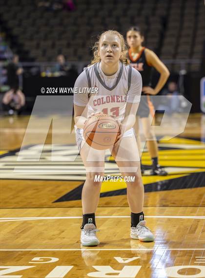 Thumbnail 2 in Ryle vs Dixie (2024 9th Region Girls Basketball Tournament) photogallery.