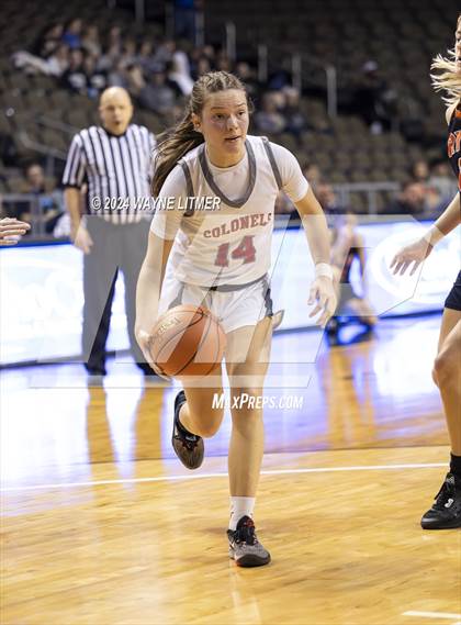 Thumbnail 3 in Ryle vs Dixie (2024 9th Region Girls Basketball Tournament) photogallery.