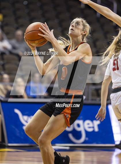 Thumbnail 3 in Ryle vs Dixie (2024 9th Region Girls Basketball Tournament) photogallery.