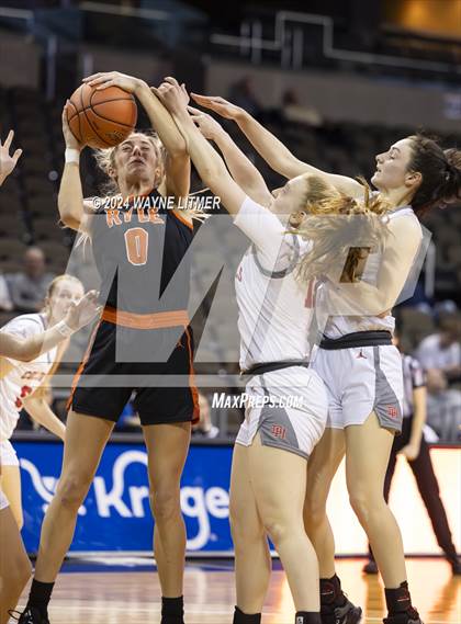 Thumbnail 3 in Ryle vs Dixie (2024 9th Region Girls Basketball Tournament) photogallery.