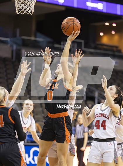 Thumbnail 2 in Ryle vs Dixie (2024 9th Region Girls Basketball Tournament) photogallery.