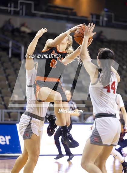 Thumbnail 3 in Ryle vs Dixie (2024 9th Region Girls Basketball Tournament) photogallery.