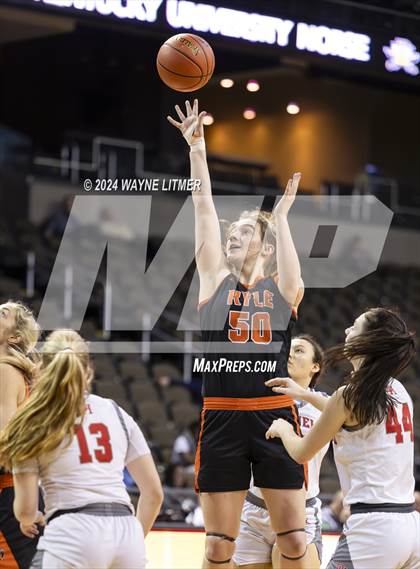 Thumbnail 2 in Ryle vs Dixie (2024 9th Region Girls Basketball Tournament) photogallery.