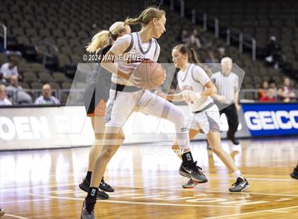 Thumbnail 3 in Ryle vs Dixie (2024 9th Region Girls Basketball Tournament) photogallery.