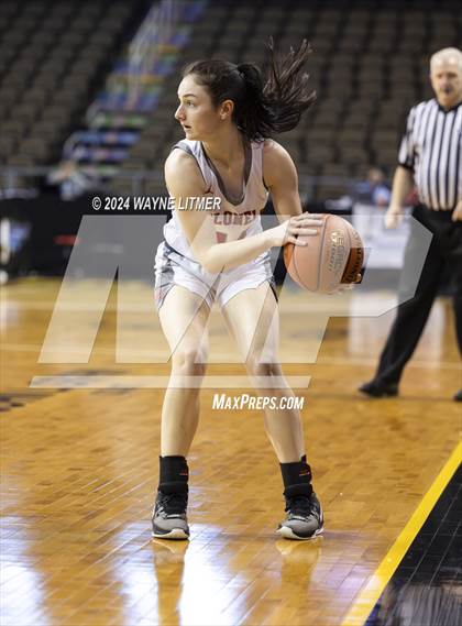 Thumbnail 1 in Ryle vs Dixie (2024 9th Region Girls Basketball Tournament) photogallery.