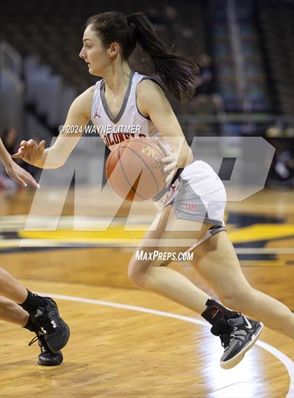Thumbnail 2 in Ryle vs Dixie (2024 9th Region Girls Basketball Tournament) photogallery.