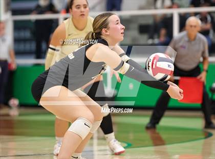 Thumbnail 1 in Nocona vs Whitewright (UIL 2A D1 Volleyball Semifinal) photogallery.