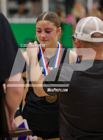 Thumbnail 1 in Nocona vs Whitewright (UIL 2A D1 Volleyball Semifinal) photogallery.