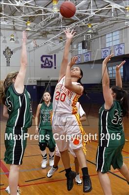 Thumbnail 1 in Dominguez vs. Brethren Christian (St. Anthony Tourney) photogallery.