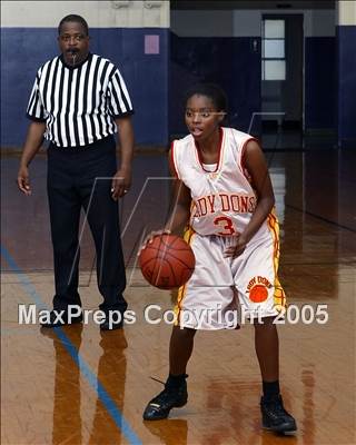 Thumbnail 2 in Dominguez vs. Brethren Christian (St. Anthony Tourney) photogallery.