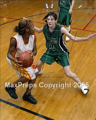 Thumbnail 1 in Dominguez vs. Brethren Christian (St. Anthony Tourney) photogallery.