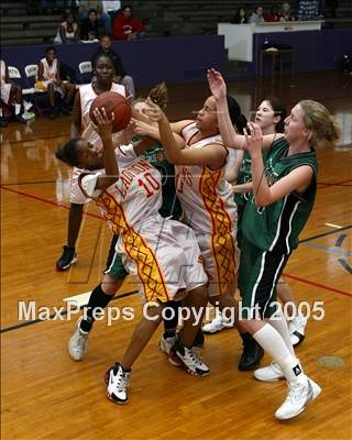 Thumbnail 2 in Dominguez vs. Brethren Christian (St. Anthony Tourney) photogallery.