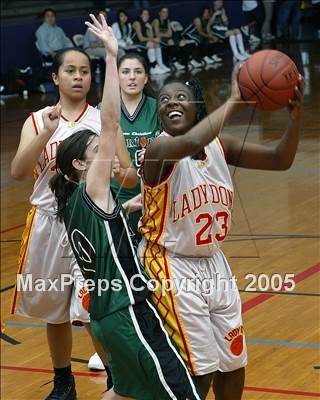 Thumbnail 3 in Dominguez vs. Brethren Christian (St. Anthony Tourney) photogallery.