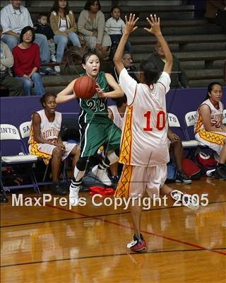 Thumbnail 1 in Dominguez vs. Brethren Christian (St. Anthony Tourney) photogallery.