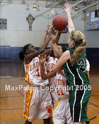 Thumbnail 3 in Dominguez vs. Brethren Christian (St. Anthony Tourney) photogallery.
