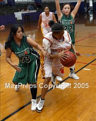 Thumbnail 2 in Dominguez vs. Brethren Christian (St. Anthony Tourney) photogallery.