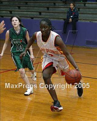 Thumbnail 2 in Dominguez vs. Brethren Christian (St. Anthony Tourney) photogallery.