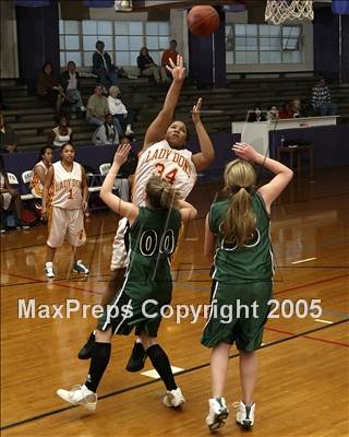 Thumbnail 3 in Dominguez vs. Brethren Christian (St. Anthony Tourney) photogallery.