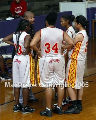 Thumbnail 2 in Dominguez vs. Brethren Christian (St. Anthony Tourney) photogallery.