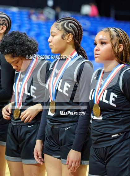 Thumbnail 1 in Liberty vs. Randle (UIL 5A Basketball Semifinal Medal Ceremony) photogallery.