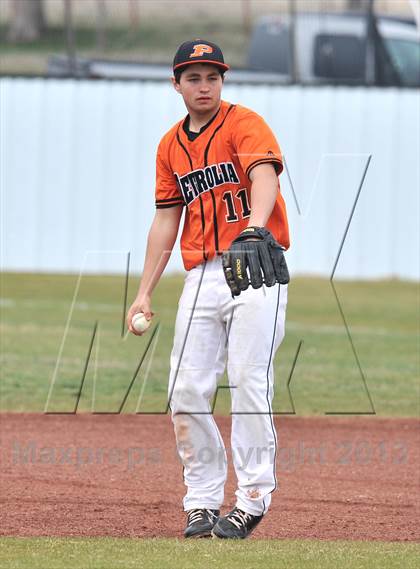 Thumbnail 2 in Petrolia vs Alvord (Lindsay Tournament) photogallery.