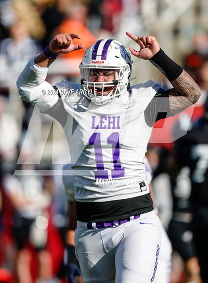 Thumbnail 2 in Corner Canyon vs. Lehi (UHSAA 6A Semifinal) photogallery.