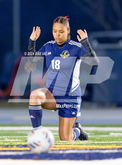 Thumbnail 3 in Inderkum vs. Davis Sr. (CIF SJS D1 Playoff) photogallery.